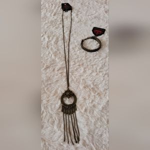 Paparazzi Necklace, Earrings & Bracelet - NWT